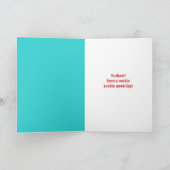 Gelukkige verjaardag, Cowgirl Custom Bericht Kaart (Binnen)