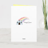 Gelukkige verjaardag, Cowgirl voor kleindochter Kaart (Achterkant)