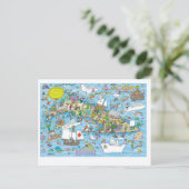 Gelukkige verjaardag Cubaan Briefkaart (Staand voorkant)