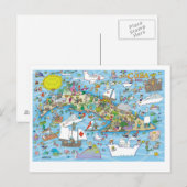 Gelukkige verjaardag Cubaan Briefkaart (Voorkant / Achterkant)