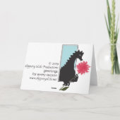 gelukkige verjaardag, cupcake harten kaart (Achterkant)