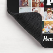 Gelukkige Verjaardag Custom 21 Photo Collage Gift Muismat (Hoek)