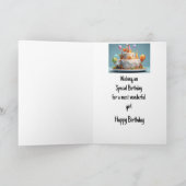 Gelukkige Verjaardag Custom Naam Fantasy Castle Ca Kaart (Binnen)