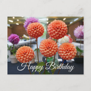 Gelukkige verjaardag Dahlia Rose Toscano #1 Ansich Briefkaart