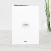 Gelukkige Verjaardag Daisies met Rits Kaart (Achterkant)