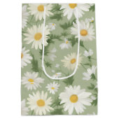 Gelukkige Verjaardag Daisies met Rits Medium Cadeauzakje (Achterkant)