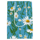 Gelukkige Verjaardag Daisies met Rits Medium Cadeauzakje (Achterkant)