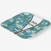 Gelukkige Verjaardag Daisies met Rits Papieren Bordje (Gebogen)