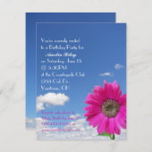 Gelukkige verjaardag Daisy Kaart (Voorkant / Achterkant)