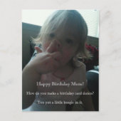 Gelukkige Verjaardag Danser Mama Briefkaart (Voorkant)