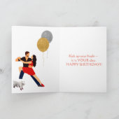 Gelukkige verjaardag! - De rode dansschoenen Kaart (Binnen)