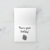 Gelukkige Verjaardag: De Vrienden van Doggie Kaart (Binnen)