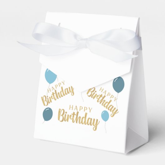 Gelukkige verjaardag December verjaardag verjaarda Bedankdoosjes (Voorkant Zijde)