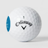 Gelukkige verjaardag #Dennis golfballen (Logo)
