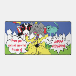 Gelukkige Verjaardag Desk Mat