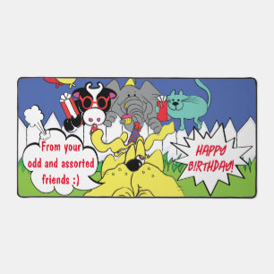 Gelukkige Verjaardag Desk Mat