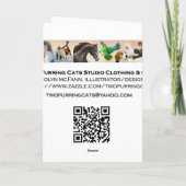 Gelukkige Verjaardag die de Kaart van de Hond van (Achterkant)