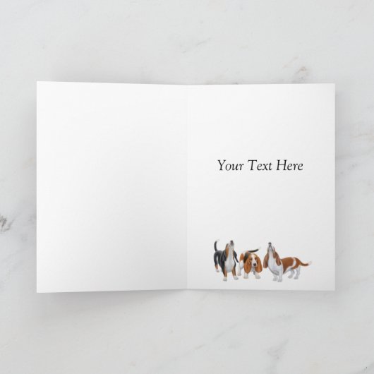 Gelukkige Verjaardag die de Kaart van de Hond van (Binnen)