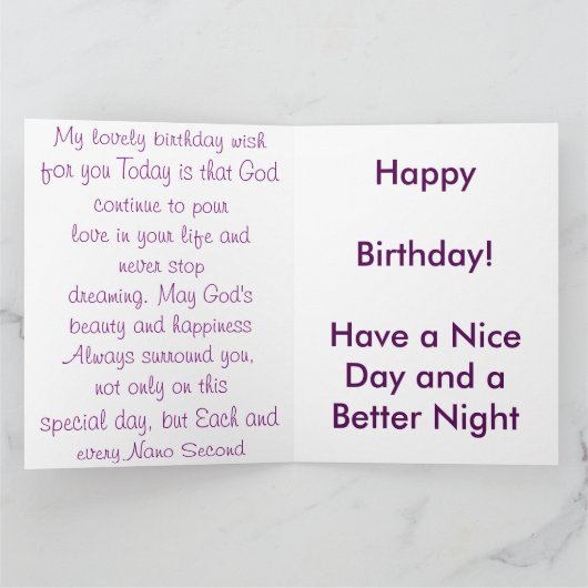 Gelukkige Verjaardag die Weinig Prinses verbazen Kaart (Binnen)