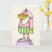 Gelukkige Verjaardag Dierlijk u Kaart (Gele Bloem)