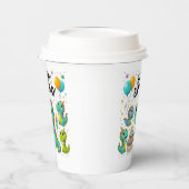 Gelukkige Verjaardag Dinosaurussen Papier Cups Papieren Bekers (Links)