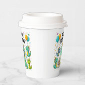 Gelukkige Verjaardag Dinosaurussen Papier Cups Papieren Bekers (Rechts)