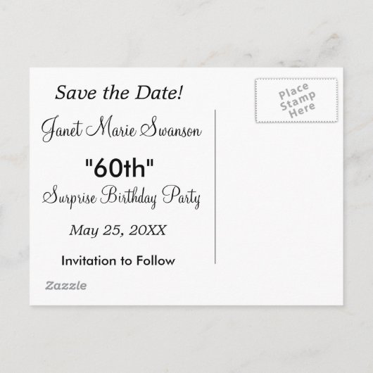 Gelukkige verjaardag Diva Meisje | DIY-naam | turk Aankondigingskaart (Achterkant)