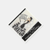 Gelukkige verjaardag Diva Meisje | DIY-naam | Wit Servet (Hoek)