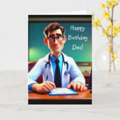 Gelukkige verjaardag Doc Kaart (Gele Bloem)