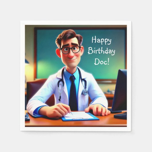 Gelukkige verjaardag Doc Servet (Voorkant)