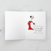 Gelukkige verjaardag dochter in de wet kaart (Binnen)