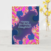 Gelukkige verjaardag dochter! kaart (Gele Bloem)