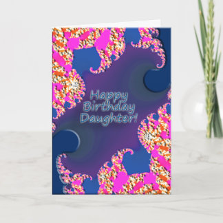 Gelukkige verjaardag dochter! kaart