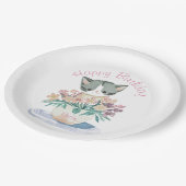 Gelukkige Verjaardag Dochter | Schattigee kittenna Papieren Bordje (Gekanteld)