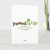 GELUKKIGE VERJAARDAG - Dog Years Dead Kaart (Achterkant)