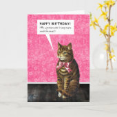 GELUKKIGE VERJAARDAG - Dog Years Dead Kaart (Gele Bloem)