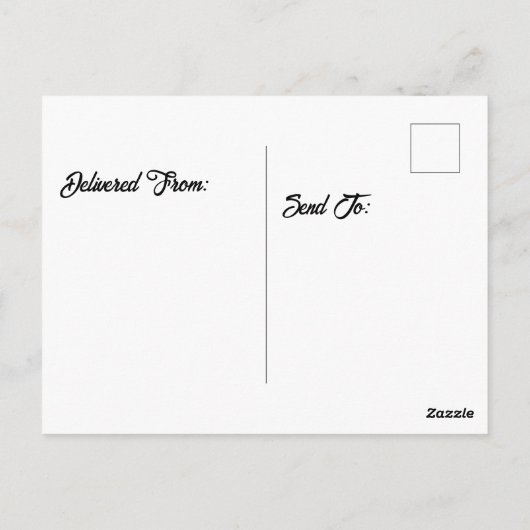 gelukkige verjaardag dolfijn met verjaardagshoedje briefkaart (Achterkant)