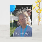 Gelukkige Verjaardag door Fronk Kaart (Gele Bloem)