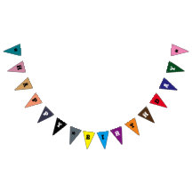 Gelukkige Verjaardag Driehoek Party Bunting Banner