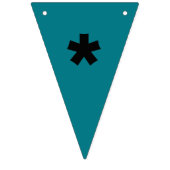 Gelukkige Verjaardag Driehoek Party Bunting Banner (Eerste vlag)