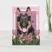 Gelukkige Verjaardag - Duitse Herder - Kuno Kaart (Voorkant)