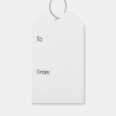 Gelukkige Verjaardag Duitse Herdershonden Verjaard Cadeaulabel (Achterkant)