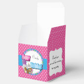 Gelukkige Verjaardag Eekhoorn - Roze Bedankdoosjes (Geopend)