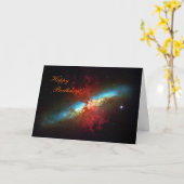 Gelukkige Verjaardag - Een Starburst Galaxy Kaart (Gele Bloem)