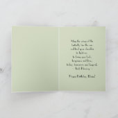 Gelukkige Verjaardag Elaine Monarch Butterfly Kaart (Binnen)