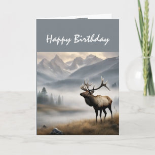 Gelukkige verjaardag eland Iemand buitengewoon Kaart
