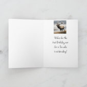 Gelukkige verjaardag Elk Son Who Is Outstanding Kaart (Binnen)