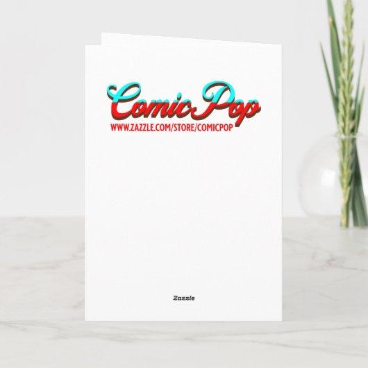 Gelukkige verjaardag en leuke zomer strand kaart (Achterkant)