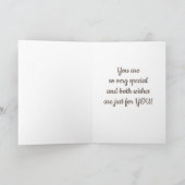 *** GELUKKIGE VERJAARDAG EN VROLIJK KERSTFEEST *** FEESTDAGEN KAART (Binnen)