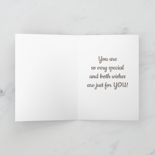 *** GELUKKIGE VERJAARDAG EN VROLIJK KERSTFEEST *** FEESTDAGEN KAART (Binnen)